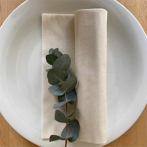 Bionap  Napkin Extra Soft 48x48 Jute x500 (10x50) Compostable Box of  500 - Hospitality Connect