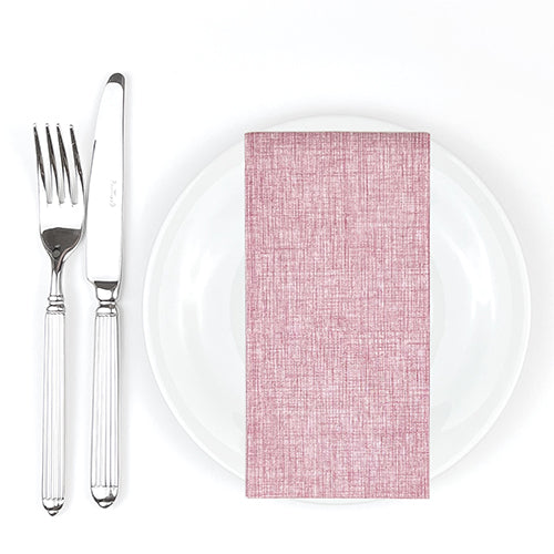 Bionap  Napkin Extra Soft 40x40 GT Bordeaux x600 (12x50) Compostable Box of 600 - Hospitality Connect