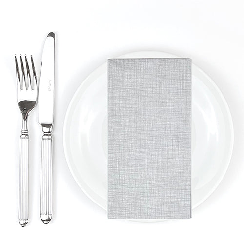 Bionap  Napkin Extra Soft 40x40 GT Grey Light x600 (12x50) Compostable Box of 600 - Hospitality Connect
