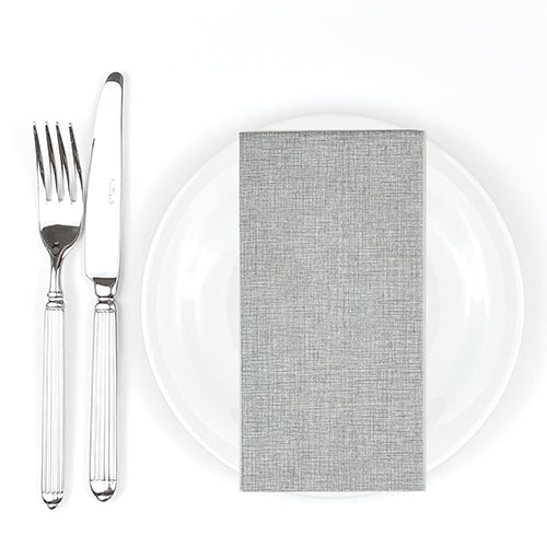 Bionap  Napkin Extra Soft 40x40 GT Grey x600 (12x50) Compostable Box of 600 - Hospitality Connect
