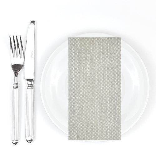 Bionap  Napkin Extra Soft 40x40 GT Melange Ivory x800 (32x25) Compostable Box of 800 - Hospitality Connect