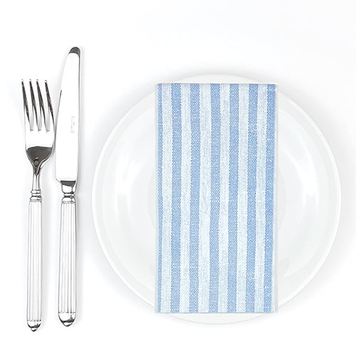 Bionap  Napkin Extra Soft 40x40 GT Kim Blue x800 (32x25) Compostable Box of 800 - Hospitality Connect