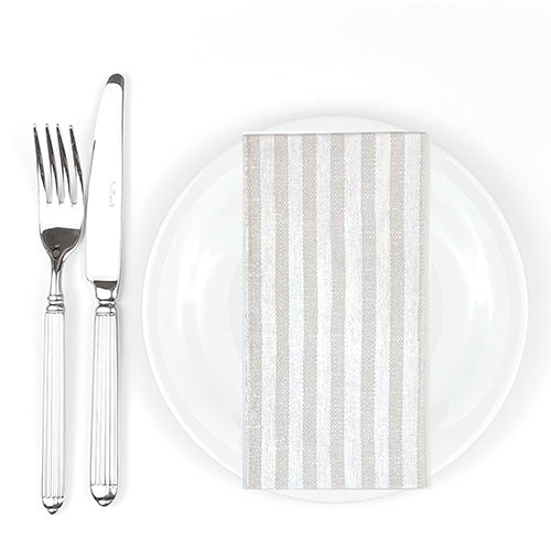Bionap  Napkin Extra Soft 40x40 GT Kim Sand x800 (32x25) Compostable Box of 800 - Hospitality Connect