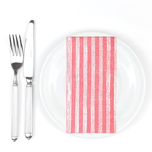 Bionap  Napkin Extra Soft 40x40 GT Kim Red x800 (32x25) Compostable Box of 800 - Hospitality Connect