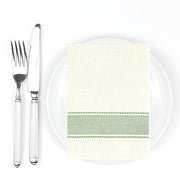Bionap  Napkin Extra Soft 30x40 Kitchen Green x800 (16x50) Compostable Box of 800 - Hospitality Connect