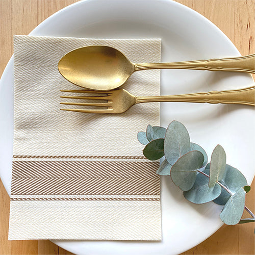 Bionap  Napkin Extra Soft 30x40 Kitchen Brown x800 (16x50) Compostable Box of 800 - Hospitality Connect