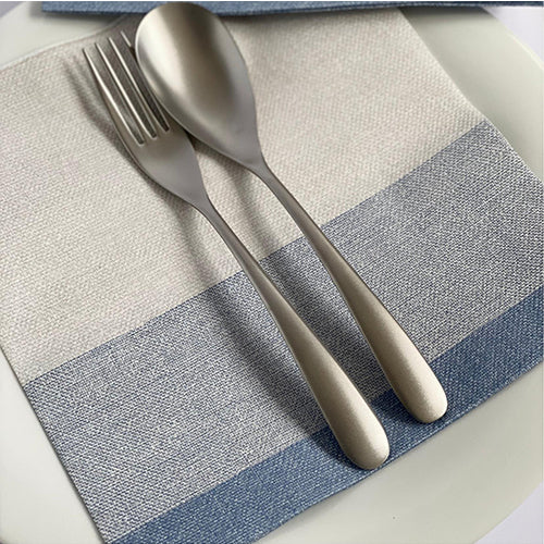 Bionap  Napkin Airlaid 44x44 Stoff Blue x800 (32x25) Compostable Box of 800 - Hospitality Connect