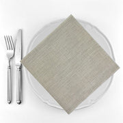 Bionap  Napkin Airlaid 44x44 Lino Sand x800 (32x25) Compostable Box of 800 - Hospitality Connect