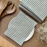 Bionap  Napkin 100% Recycled 30x40 Nina Blue x1200 (12x100) Recyclable Box of 1200 - Hospitality Connect