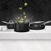Pyrolux 3 Piece Cookware Set - Saucepan 14cm/1.2 Litre, Saucepan 18cm/2.5 Litre, Fry Pan 26cm - Hospitality Connect