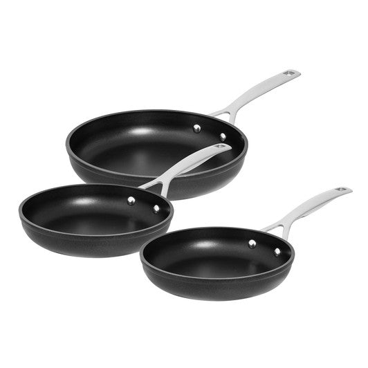 Pyrolux 3 Piece Fry Pan Set - Fry Pan 20cm, Fry Pan 24cm, Fry Pan 28cm - Hospitality Connect
