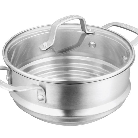 Pyrolux Multi Steamer Insert with Lid 16/18/20cm 11304 - Hospitality Connect