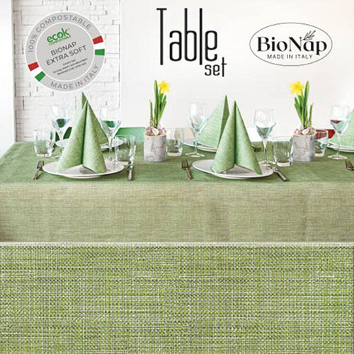 Bionap  TableSet Lino Brown Compostable - Hospitality Connect