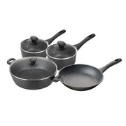 Pyrolux 4 Piece Cookware Set - Fry Pan 26cm, Saucepan 16cm/1.5 Litre, Saucepan 20cm/3 Litre, Chef Pan 30cm/4.6 Litre - Hospitality Connect