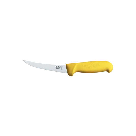 Victorinox Boning Knife, Curved Narrow 12cm - Yellow - Hospitality Connect