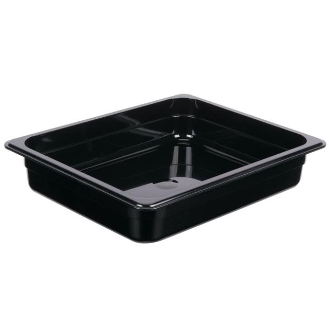KH 1/2 X 150mm GN FOOD PAN BLACK PC