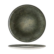 BONNA LENTA OLIVE ROUND FLAT PLATTER 320x25mm (LNTOLGRM32PZ) Box of 12