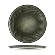 BONNA LENTA OLIVE ROUND FLAT PLATTER 320x25mm (LNTOLGRM32PZ) Box of 6 - Hospitality Connect