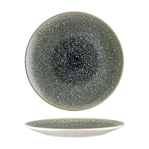 BONNA THAR BLACK ROUND COUPE PLATE 270x30mm (THRBLGRM27DZ) Box of 6 - Hospitality Connect