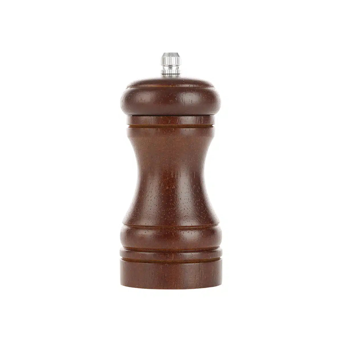KH WOOD PEPPER GRINDER 100MM DARK BROWN