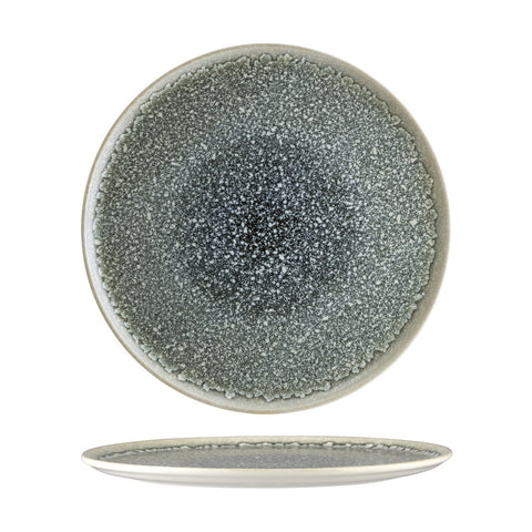 BONNA THAR BLACK ROUND FLAT PLATTER 320x25mm (THRBLGRM32PZ) Box of 6 - Hospitality Connect