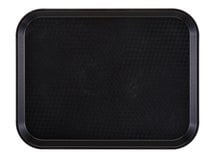 CAMBRO Fast Food Tray 30 x 41cm Black 1216FF110 - Hospitality Connect