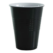 SERRONI Miami Melamine Two Tone Cup - Black16753 - Hospitality Connect
