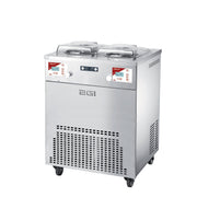 ICETEAM Vision 4 Continuous Churning Gelato Machine & Display