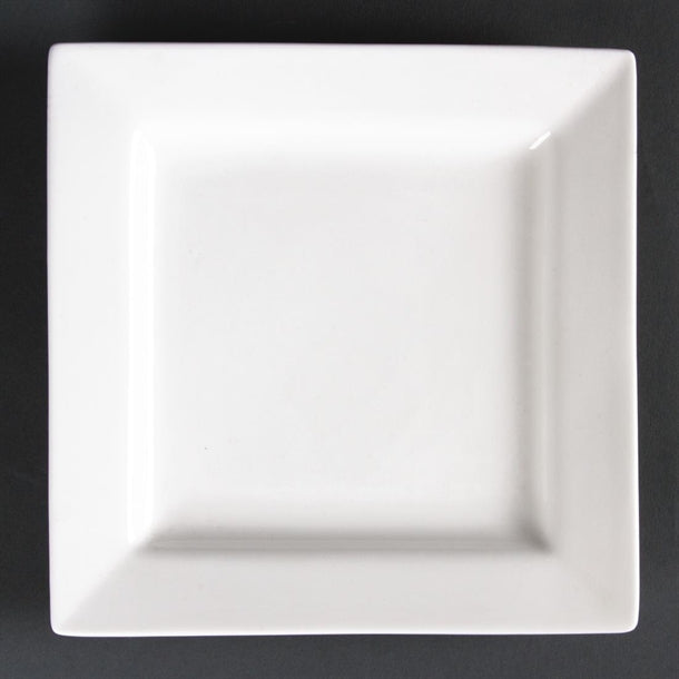 Olympia Lumina Square Plate - 170mm 6 3/4'' (Box 6) - Hospitality Connect