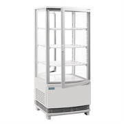 Polar C-Series Energy Efficient Curved Door Display Fridge White - 235Ltr CX575-A - Hospitality Connect