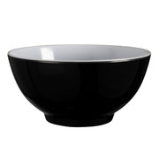 SERRONI Two-Tone Melamine Bowl, 15cm - Black58064 - Hospitality Connect