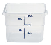 CAMBRO Camwear Storage Container 11.4L - Translucent 12SFSPP190 - Hospitality Connect