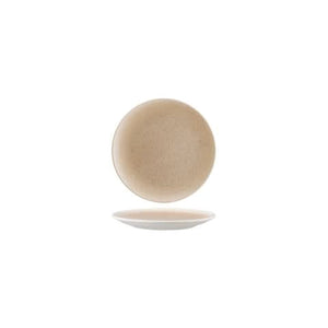 BONNA LUCA WOOD ROUND COUPE PLATE 270x30mm S-MT-LUCWDGRM27DZ Box of 6 - Hospitality Connect