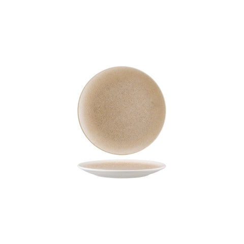 LUCA SALMON ROUND COUPE PLATE 210x20mm (S-MT-LUCSLGRM21DZ) Box of 6