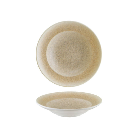 BONNA LUCA SALMON ROUND PASTA PLATE 240mm (S-MT-LUCSLGRM24CK  Box of 6
