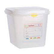 Gastronox Container 1/6 h150mm 2.6lt Air-Tight Box of 12 - Hospitality Connect