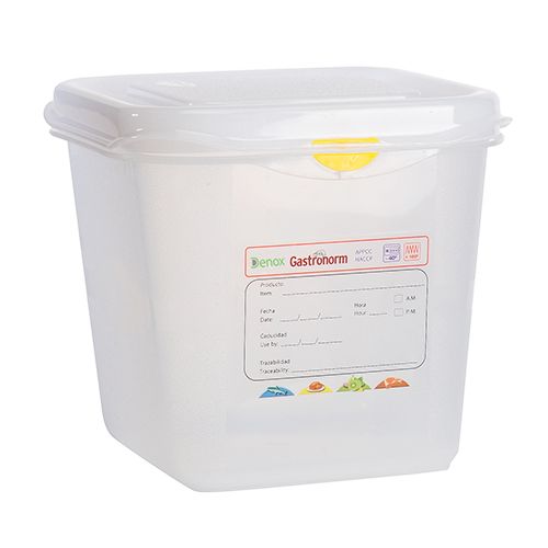 Gastronox Container 1/6 h150mm 2.6lt Air-Tight Box of 12 - Hospitality Connect