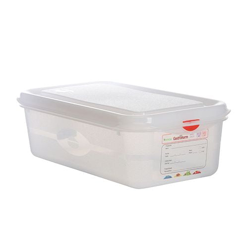 Gastronox Container 1/3 h100mm 4lt Air-Tight Box of 6 - Hospitality Connect