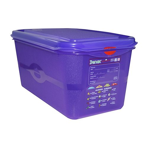 Gastronox Container 1/3 h150mm 6lt Air-Tight Allergenic Box of 6 - Hospitality Connect