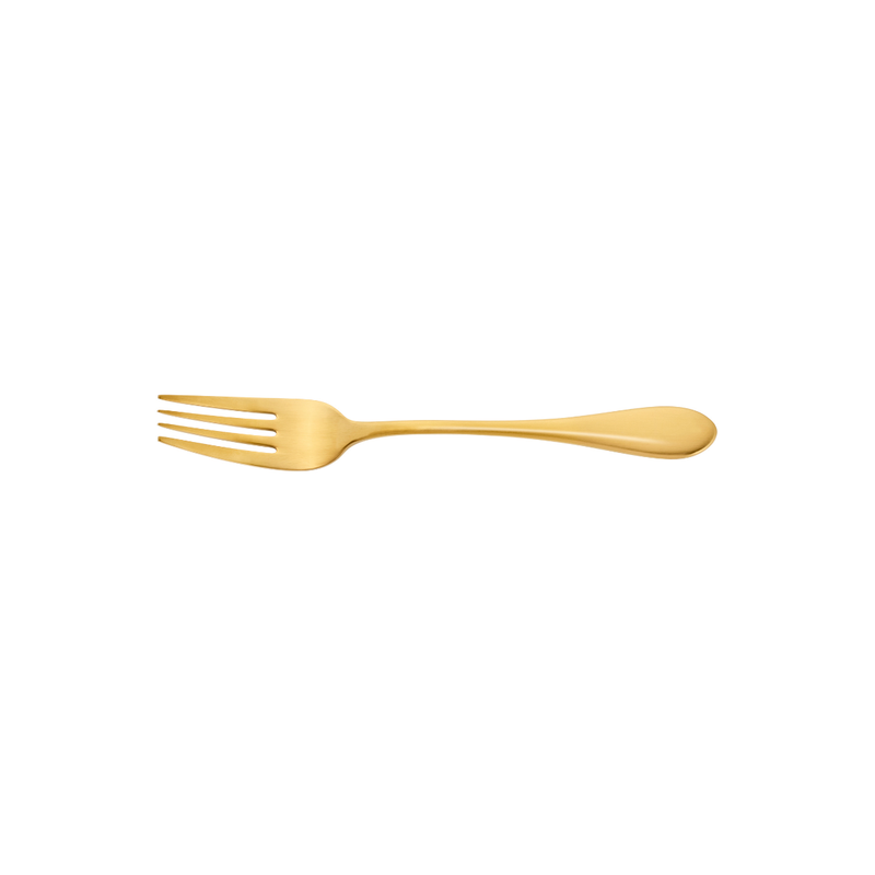 TABLEKRAFT SOHO GOLD TABLE FORK 18/10 200mm