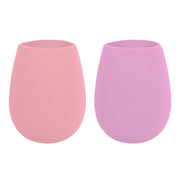 Avanti Silicone Stemless Wine Glass, Set of 2 - Pink / Magenta - Hospitality Connect
