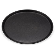 1400GR2004 GriptiteTM 2 Round Non-Skid Tray 350mm in Black specially designed stain & odour resistant - Hospitality Connect