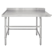 Vogue Dishwasher Outlet Table - 1200x700x960mm L/H - Hospitality Connect