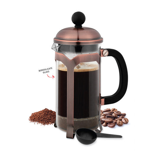 Avanti Domo Café Press Coffee Plunger, 350ml / 3 Cup - Antique Brass - Hospitality Connect