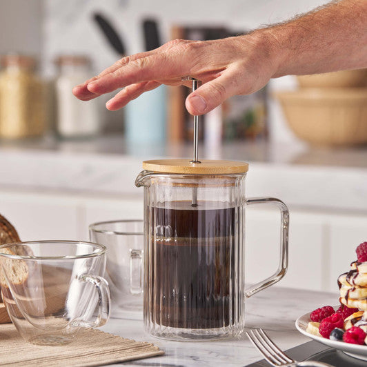 Avanti Rigato Double Wall Coffee Plunger - 600ml - Hospitality Connect
