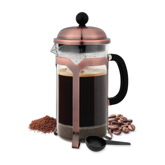 Avanti Domo Café Press Coffee Plunger, 600ml / 4 Cup - Antique Brass - Hospitality Connect