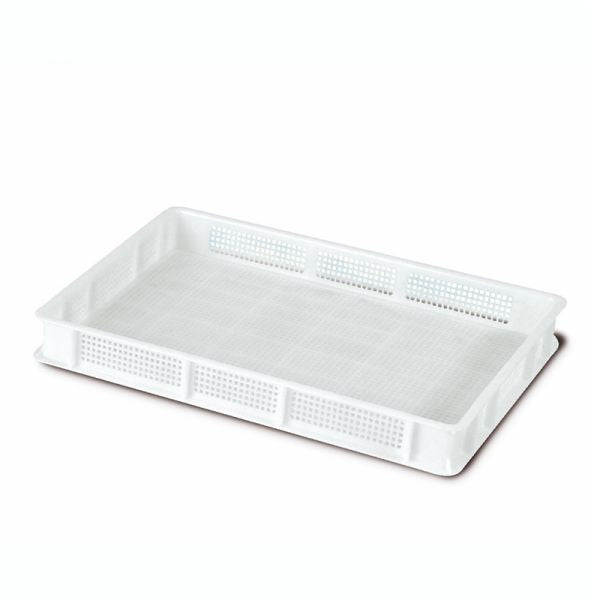 Giganplast Pizza Tray 60x40x7cm white perforated - Hospitality Connect