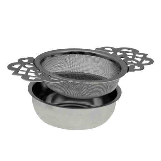 Avanti Empress Tea Strainer with Drip Bowl - Hospitality Connect