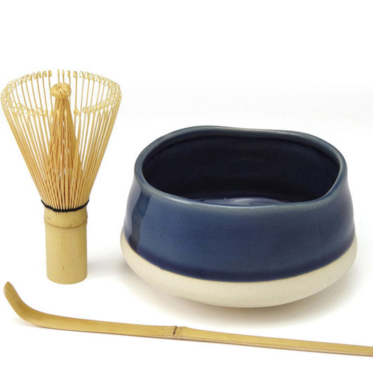 Avanti Matcha Ceremonial Set  (1 x Matcha Whisk, 1 x Bamboo Scoop, 1 x Ceramic Bowl) - Hospitality Connect