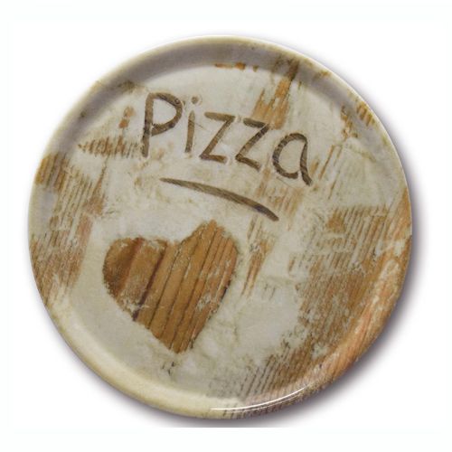 Saturnia Pizza plate Flour Heart 33cm Box of 6 - Hospitality Connect